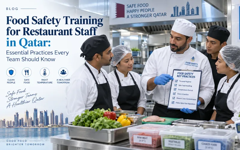 food safety trainig for restaurant staff qatar