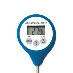 WATERPROOF COLOR-CODED THERMOMETER - Food Safety Tools