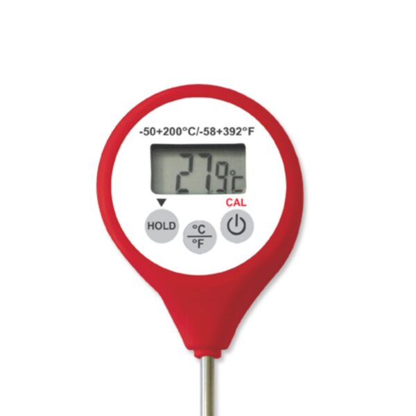 WATERPROOF COLOR-CODED THERMOMETER - Food Safety Tools