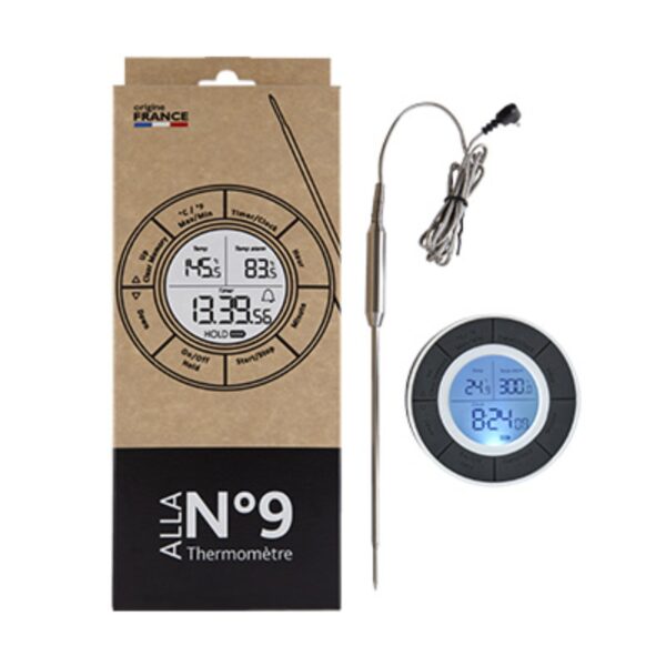ALLA FRANCE DIGITAL THERMOMETER FOR COOKING and OVEN No.9 - Food Safety Tools
