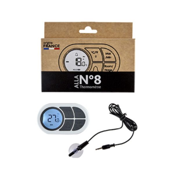 ALLA FRANCE N.8 Digital Thermometer for Fridge/Freezer - Food Safety Tools